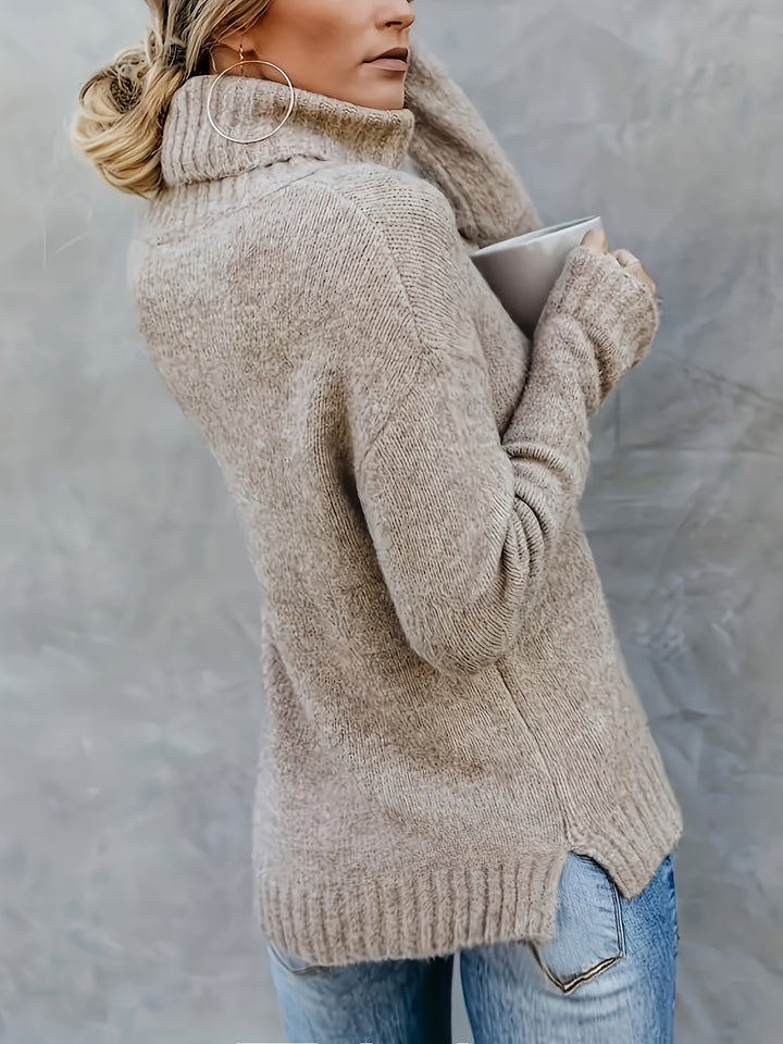 Khaki Sweater - Elma Boutique