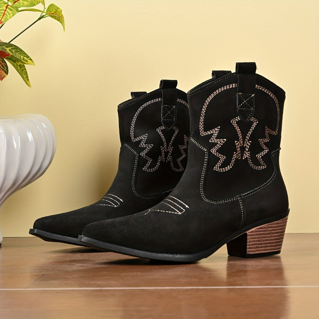 Black Ankle Boots - Elma Boutique