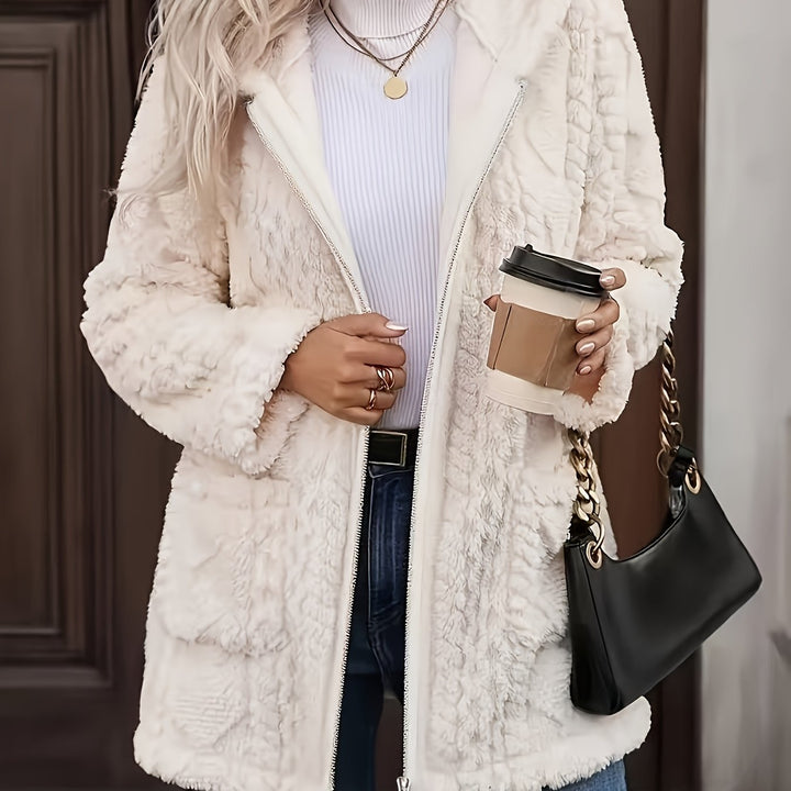 Cream coat - Elma Boutique