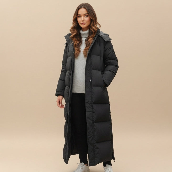 Black puffer jacket - Elma Boutique