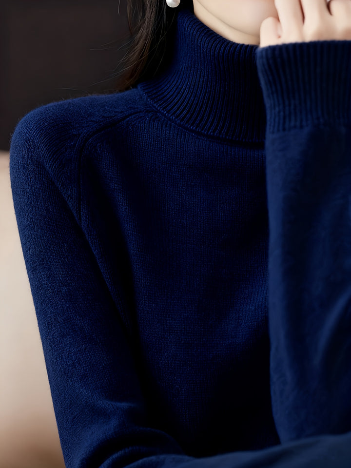 Navy Sweater - Elma Boutique