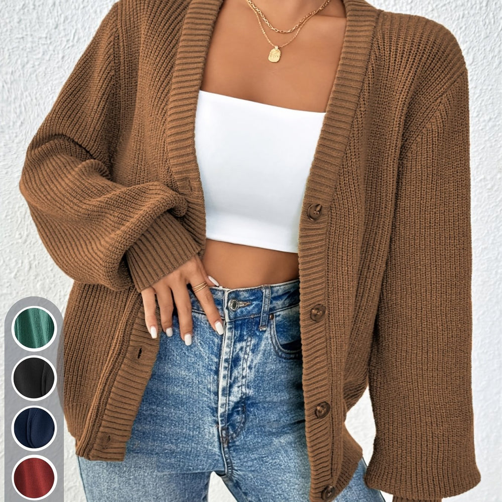 Light Brown cardigan - Elma Boutique