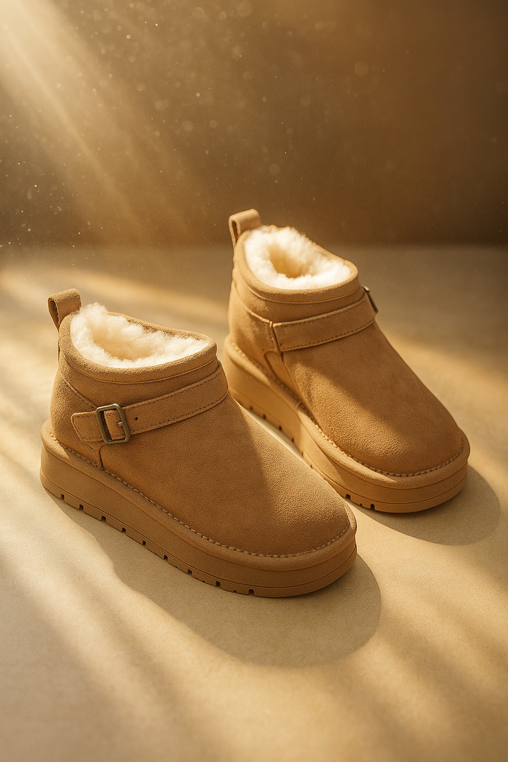 Snow boots detail - Elma Boutique
