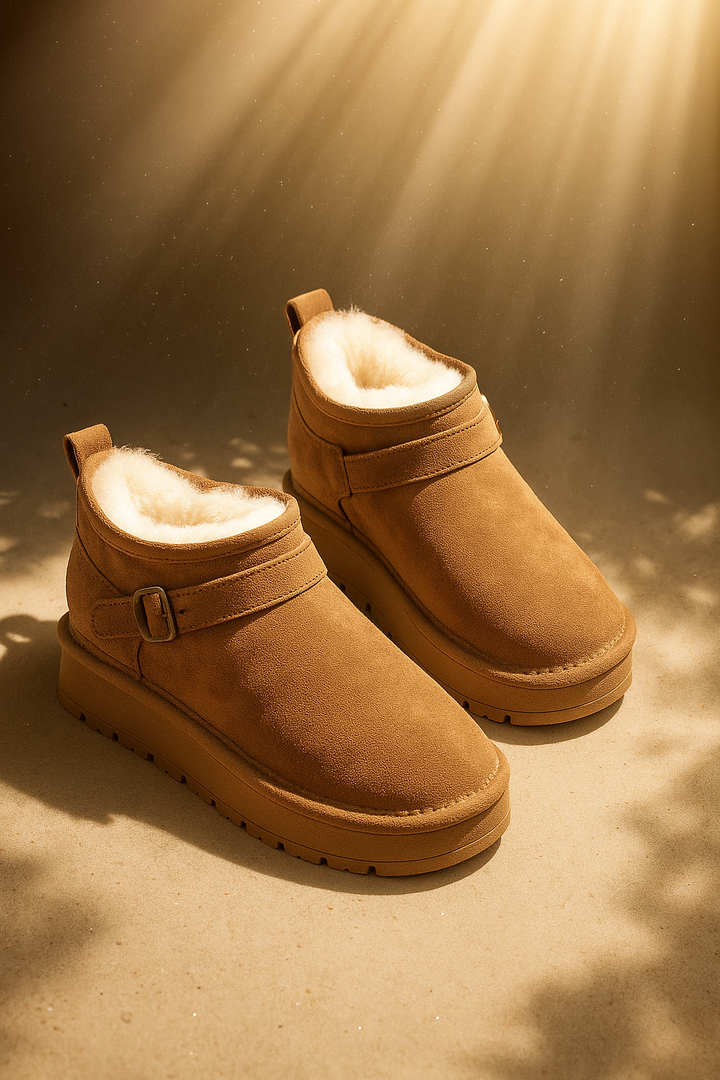 Snow boots detail - Elma Boutique