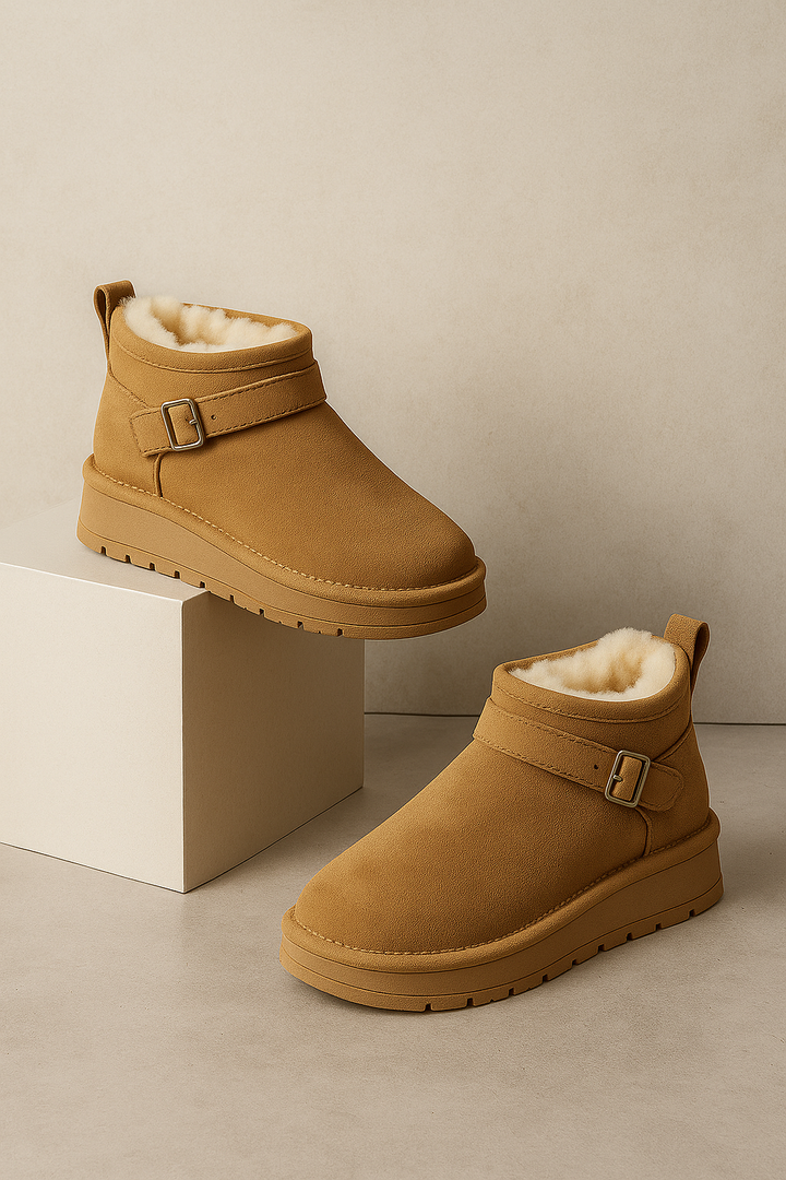 Brown snow boots - Elma Boutique