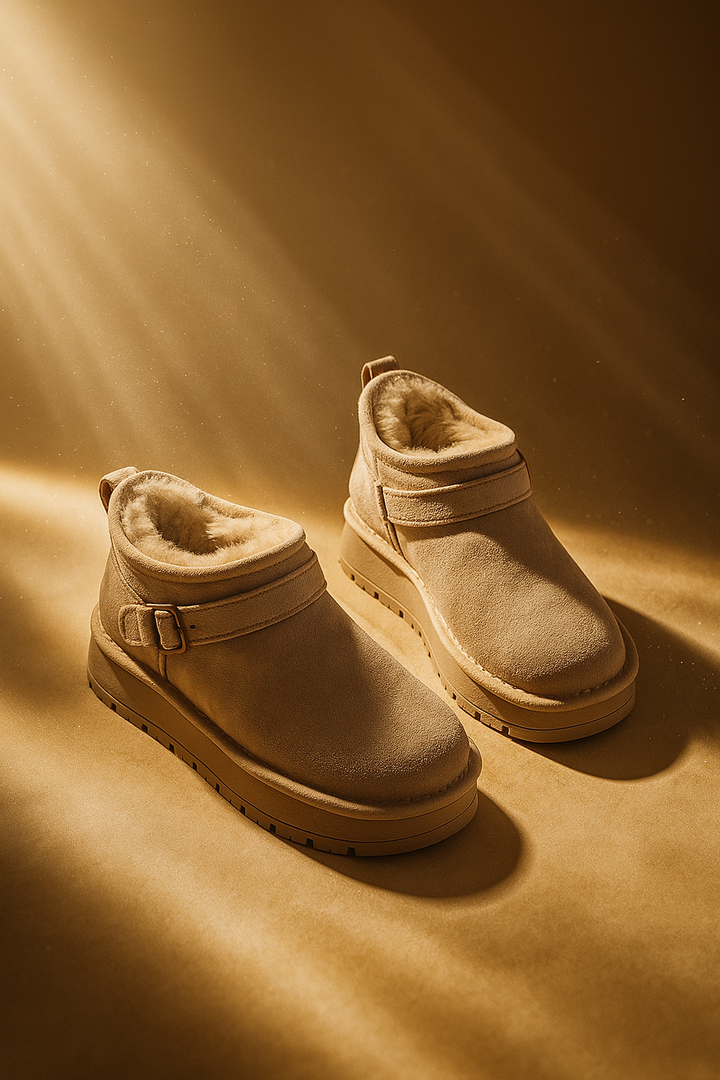 Snow boots detail - Elma Boutique