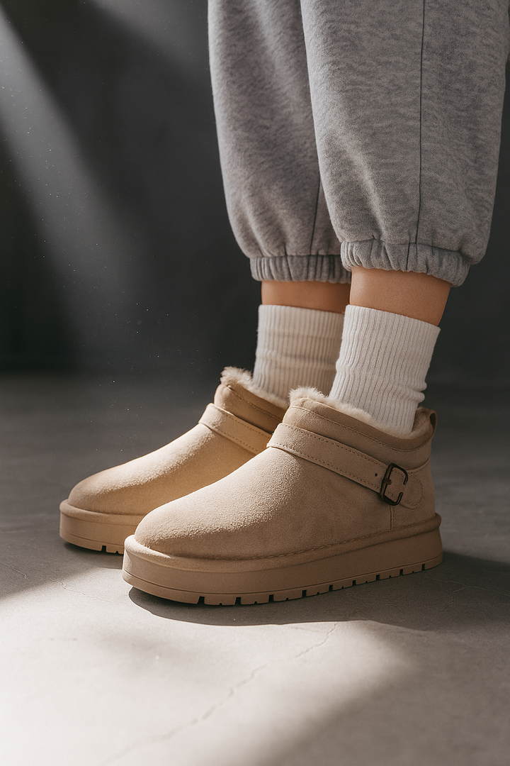 Snow boots detail - Elma Boutique