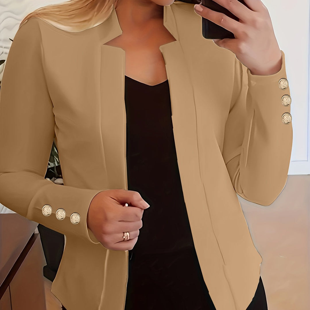 Khaki blazer - Elma Boutique