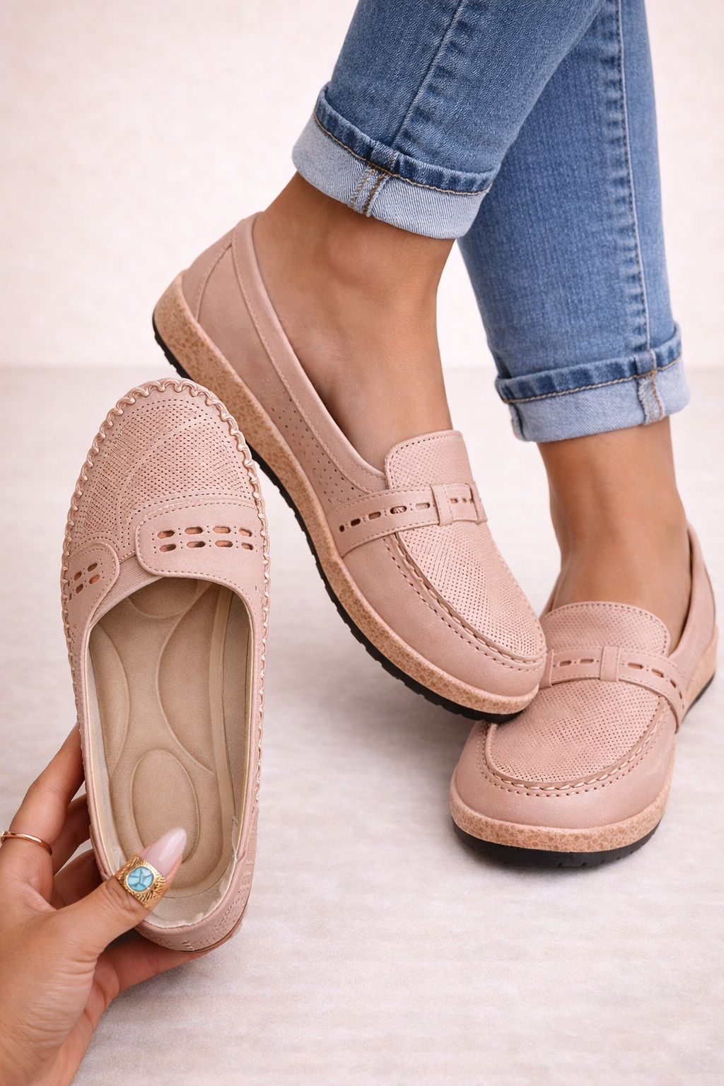 Orthopedic Flats With Arch Support