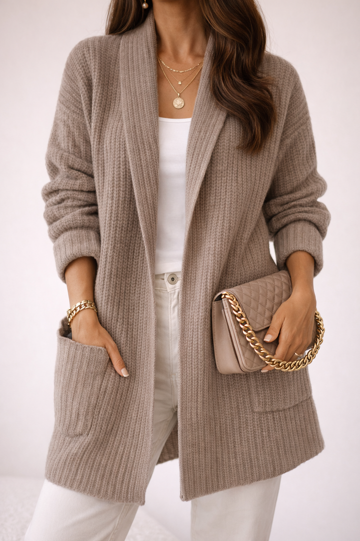 Cozy Oversized Wool Cardigan