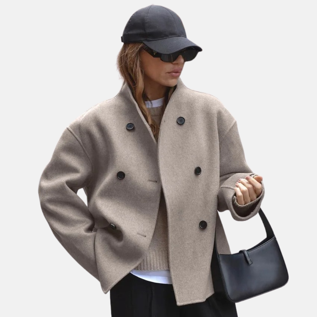 Brown coat - Elma Boutique