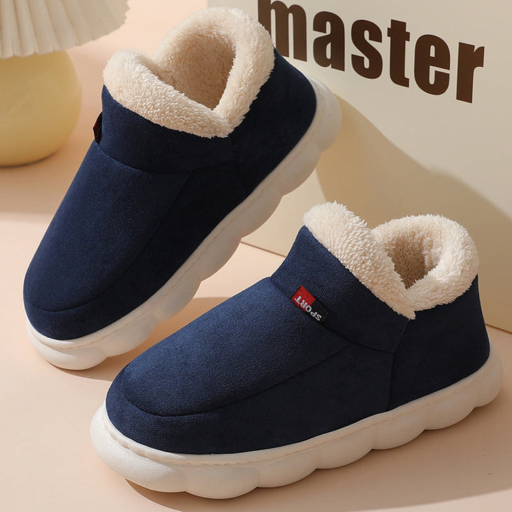 Navy ankle boots - Elma Boutique