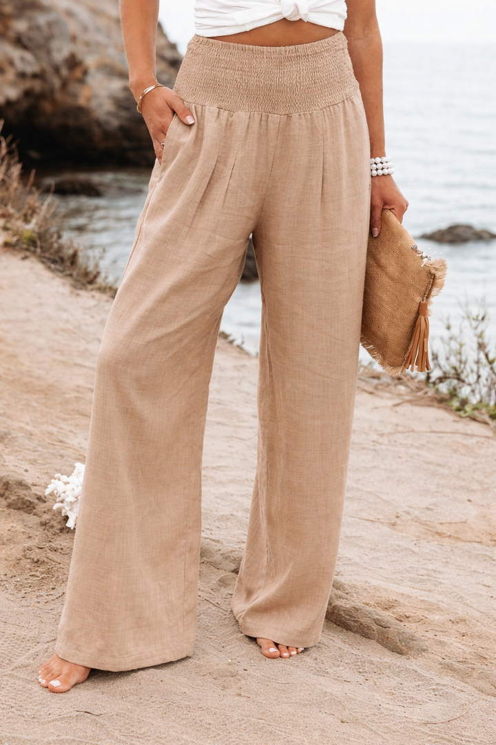 Wide Leg Beach Pants for Women