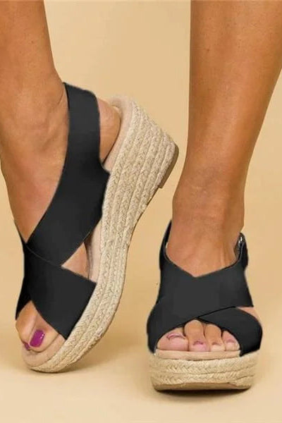 Orthopedic Summer Sandals with Cushioned Footbed