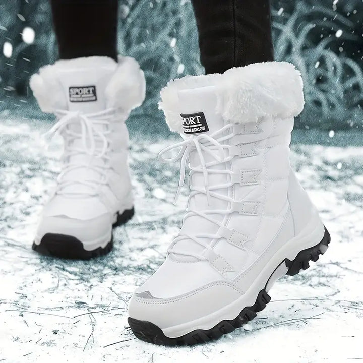 White snow boots - Elma Boutique
