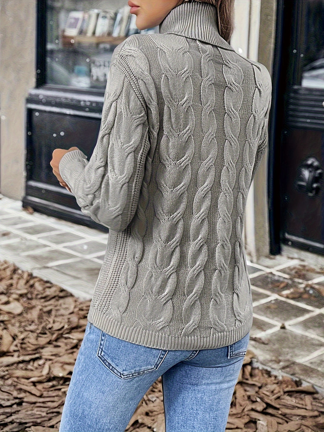 Gray Sweater - Elma Boutique