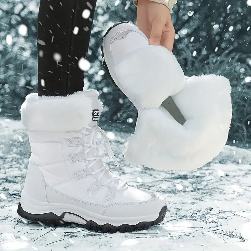 Snow boots detail - Elma Boutique