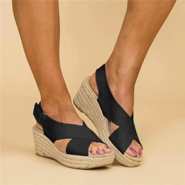 Orthopedic Summer Sandals with Cushioned Footbed