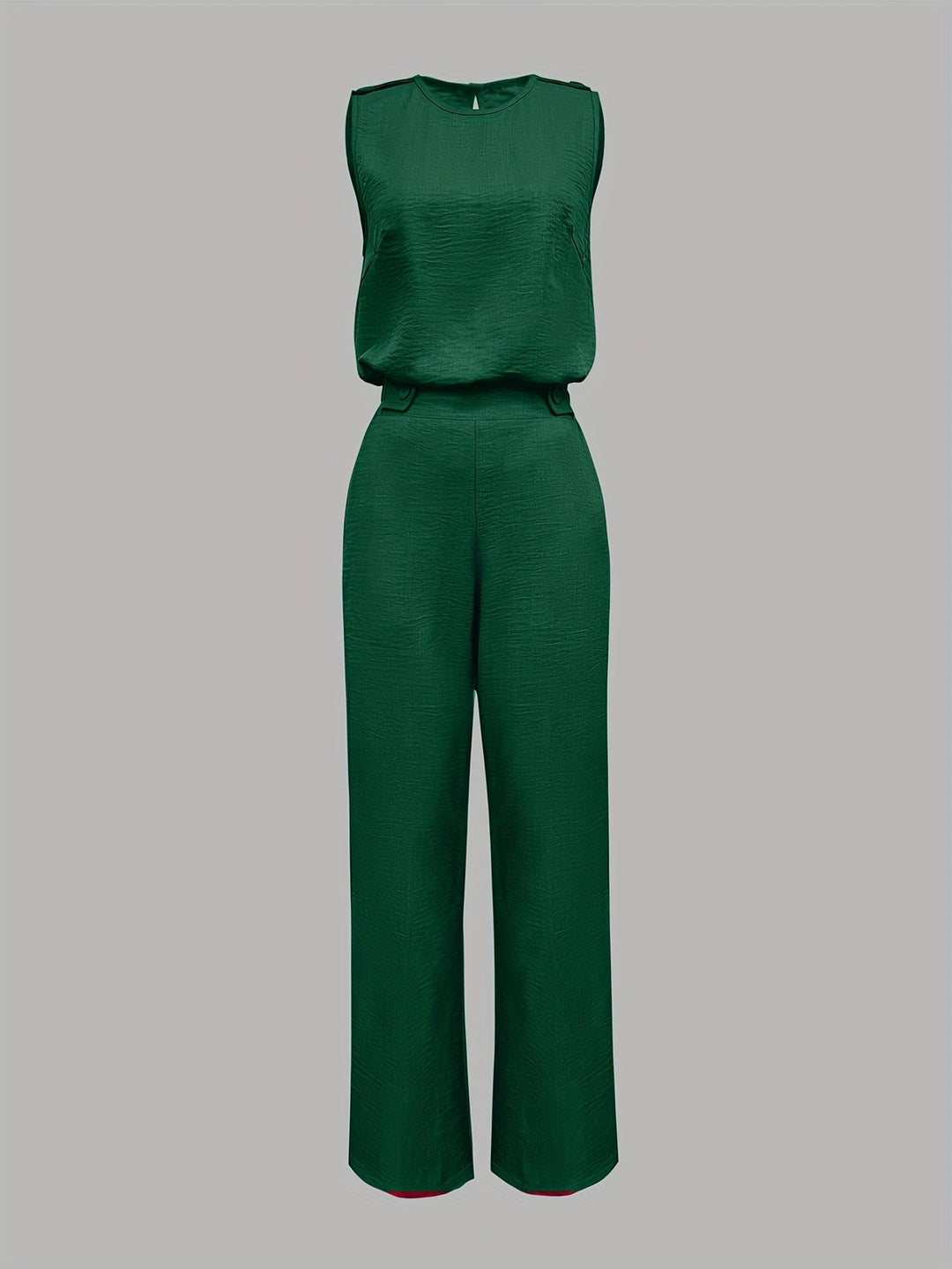 Sleeveless Tank Top and Pants Two Piece Set for Women