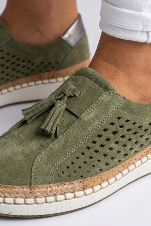Womens Orthopaedic Slip On Sneakers Cushioned Breathable
