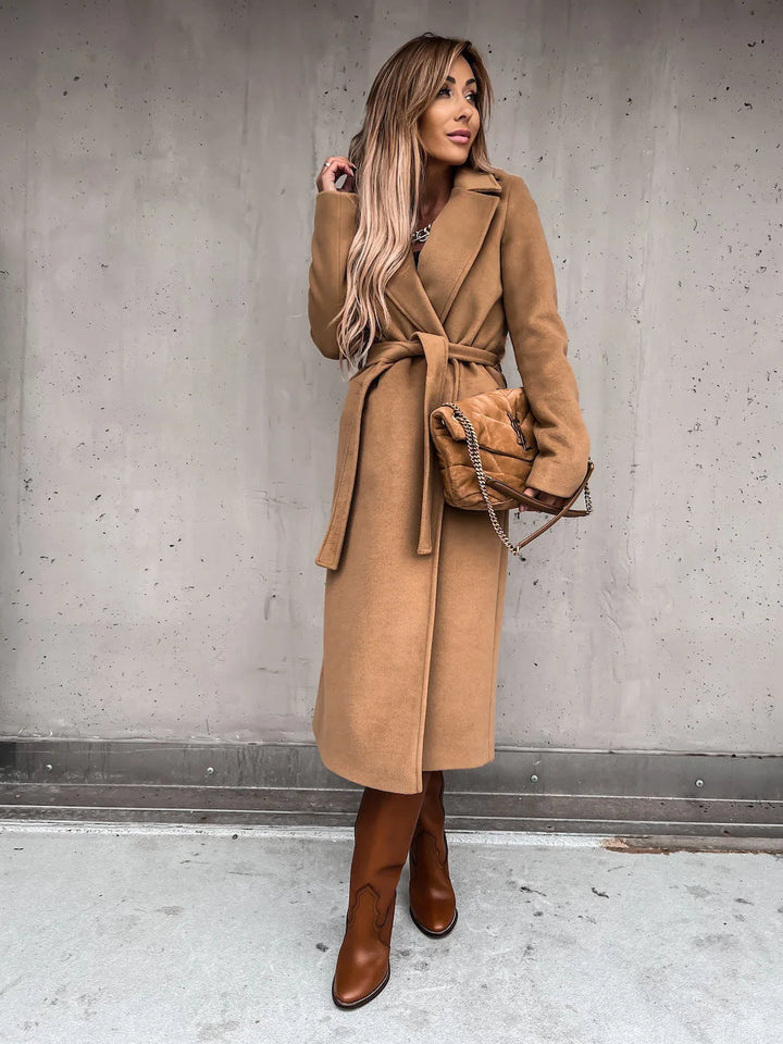 Khaki coat - Elma Boutique