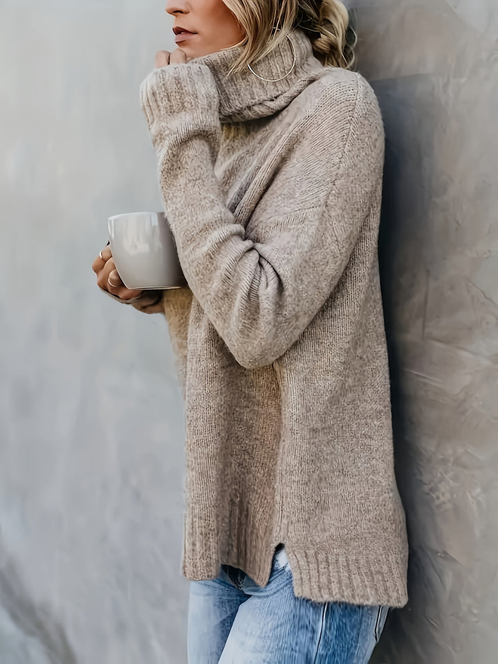 Khaki Sweater - Elma Boutique