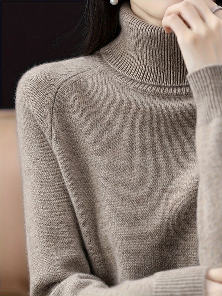 Khaki Sweater - Elma Boutique