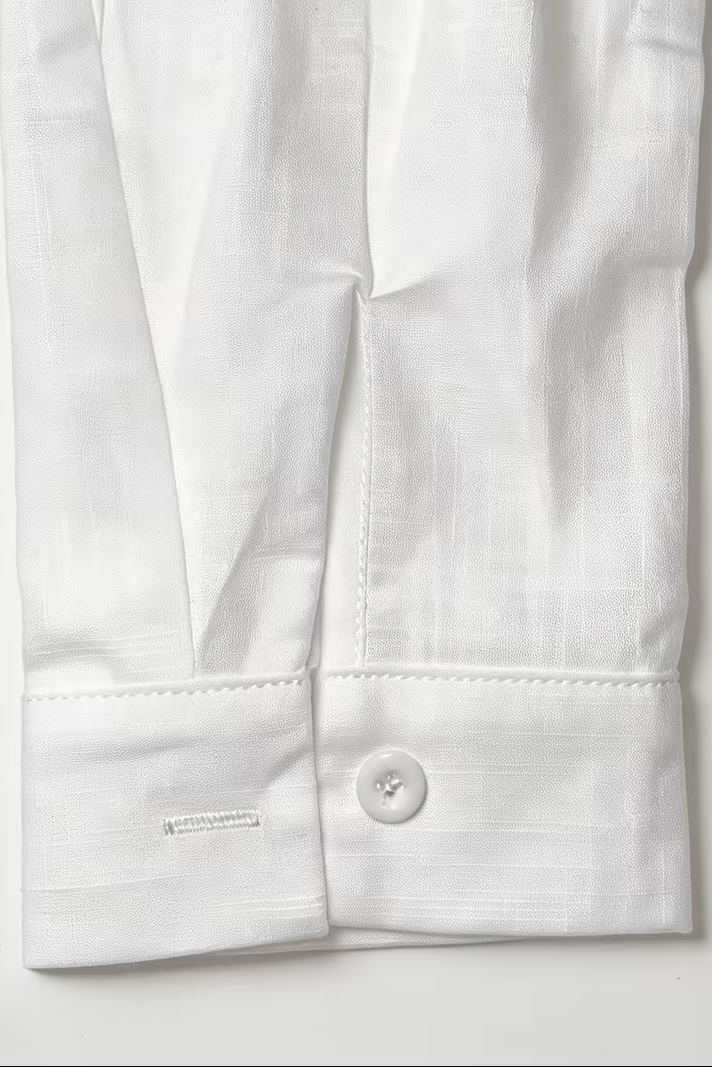 Shirt with Collar and Long Sleeves for Vacation