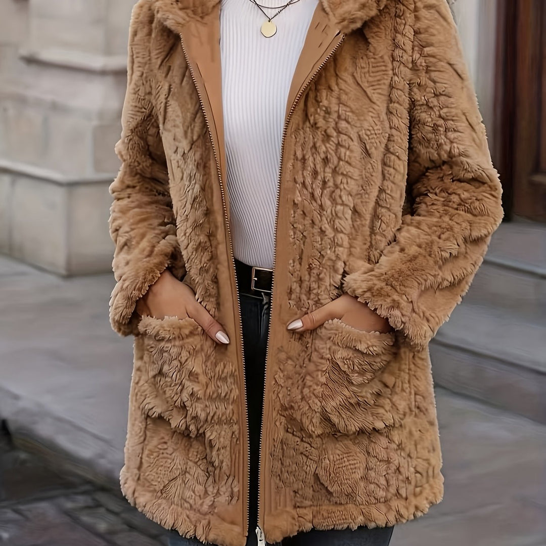 Dark Brown coat - Elma Boutique