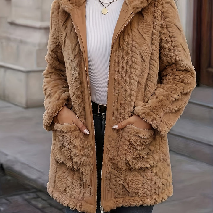 Dark Brown coat - Elma Boutique