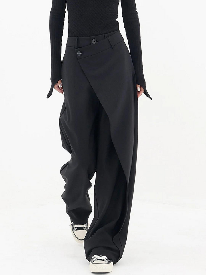 Lina | Asymmetric Baggy Trousers 4