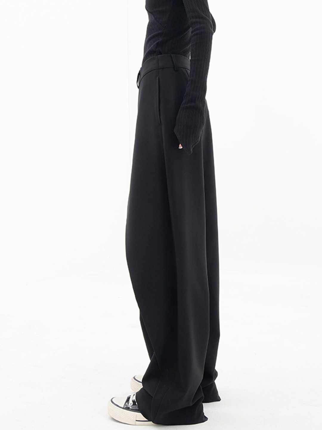 Lina | Asymmetric Baggy Trousers 9