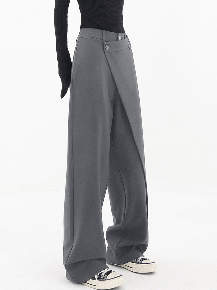 Lina | Asymmetric Baggy Trousers 11