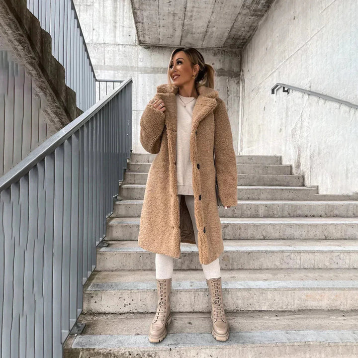 Khaki coat - Elma Boutique