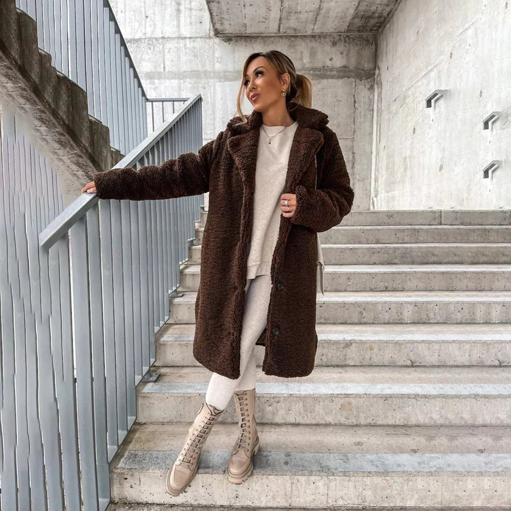 Brown coat - Elma Boutique