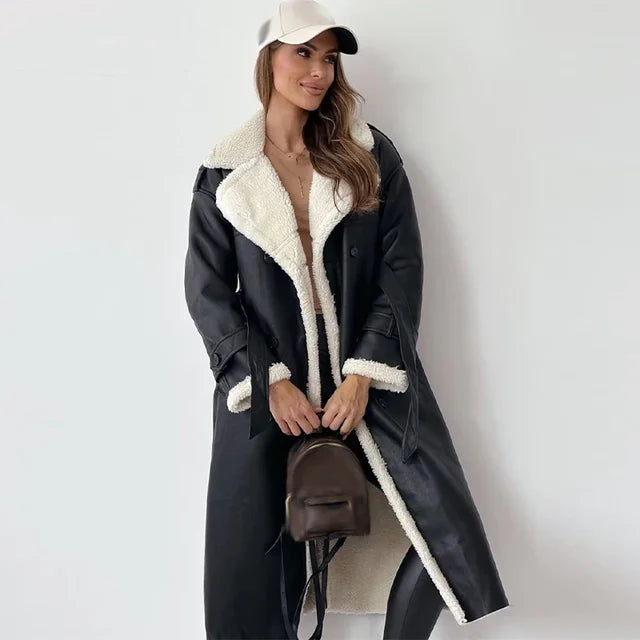 Black trench coat - Elma Boutique