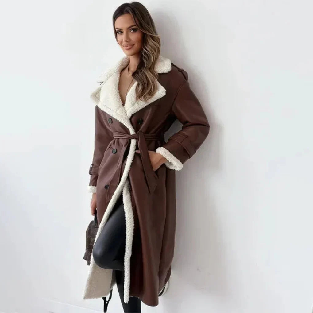 Brown coat - Elma Boutique