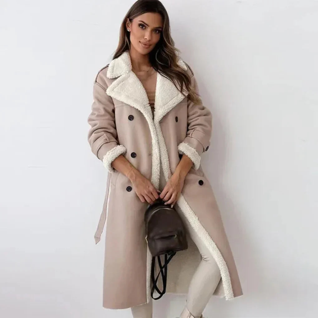Beige coat - Elma Boutique