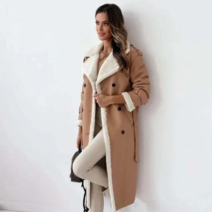 Khaki coat - Elma Boutique