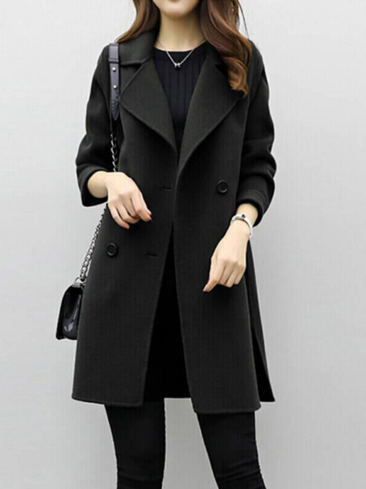 Black coat - Elma Boutique