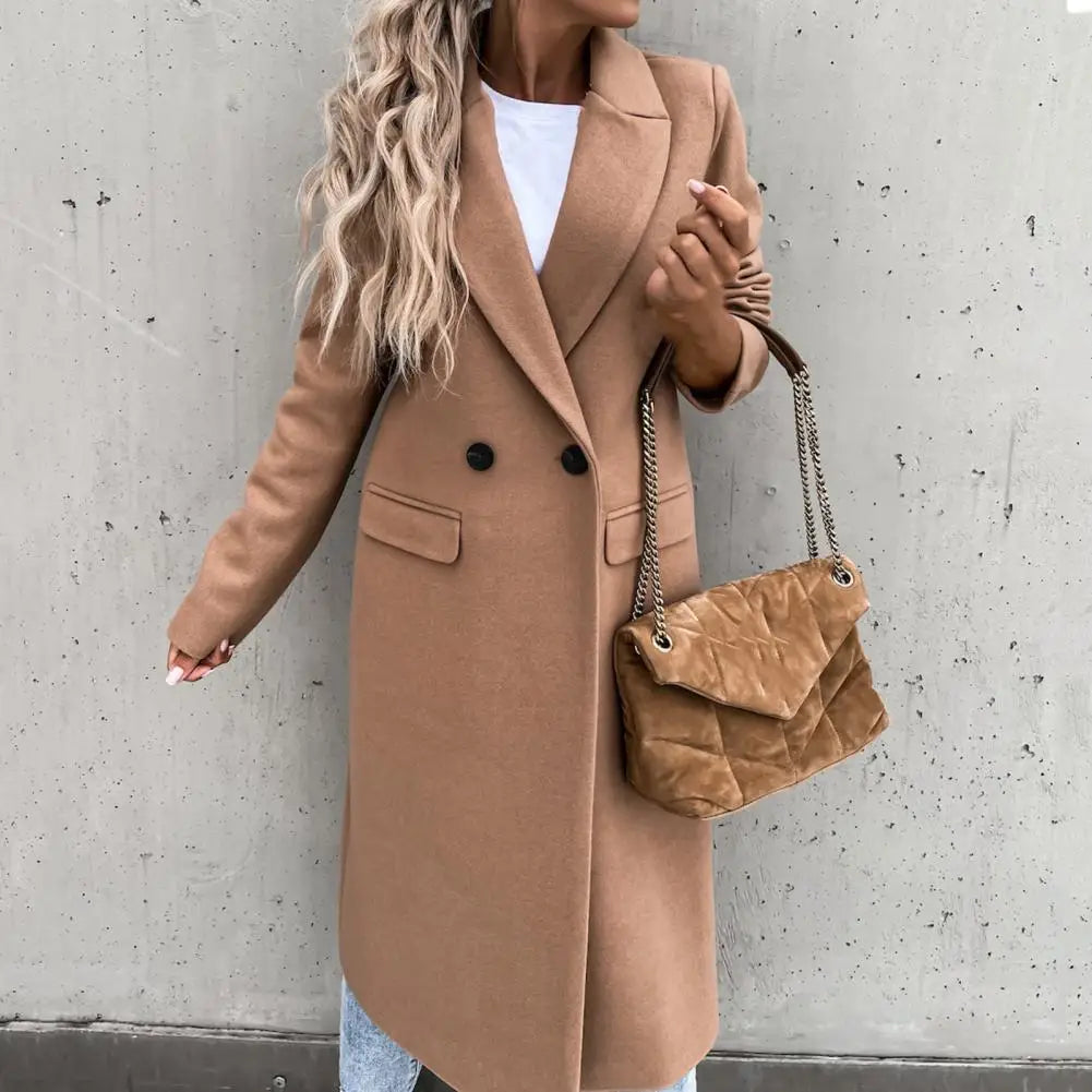 Khaki coat - Elma Boutique