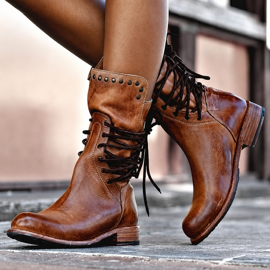 Brown boots - Elma Boutique