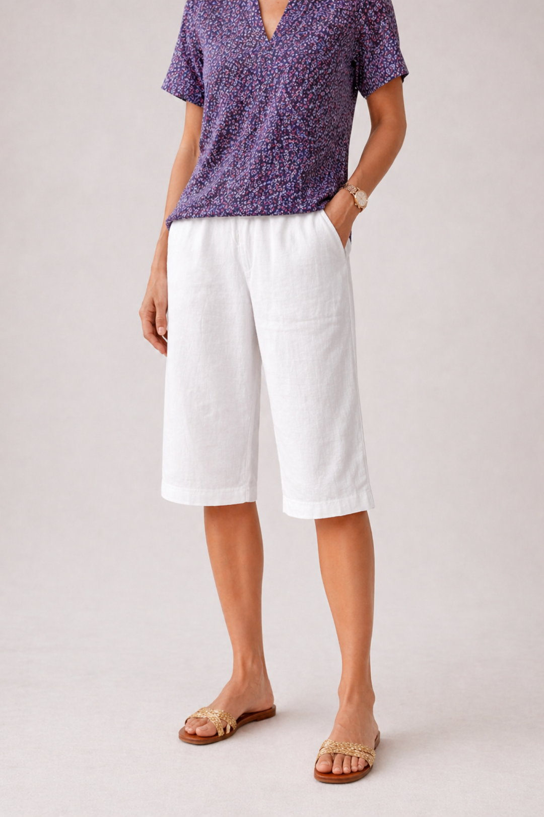 Adjustable Waist Summer Shorts