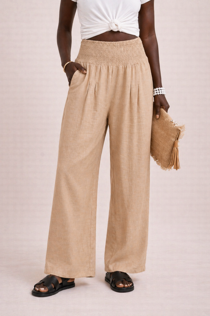 Wide Leg Beach Pants for Women