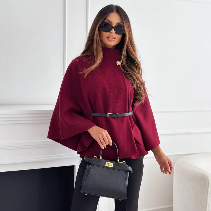 Burgundy sweater - Elma Boutique