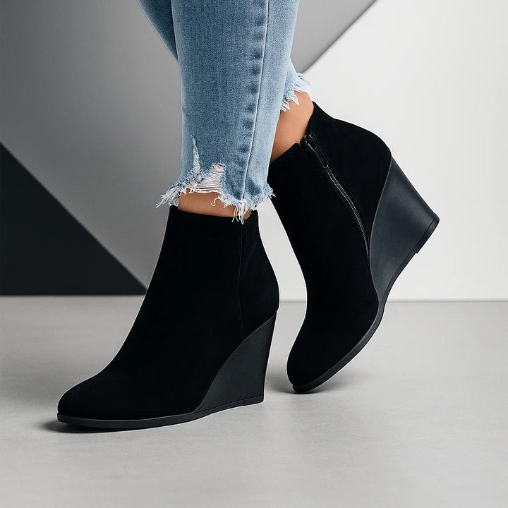 Black Ankle Boots - Elma Boutique