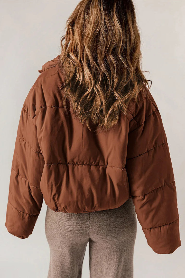 Puffer jacket detail - Elma Boutique