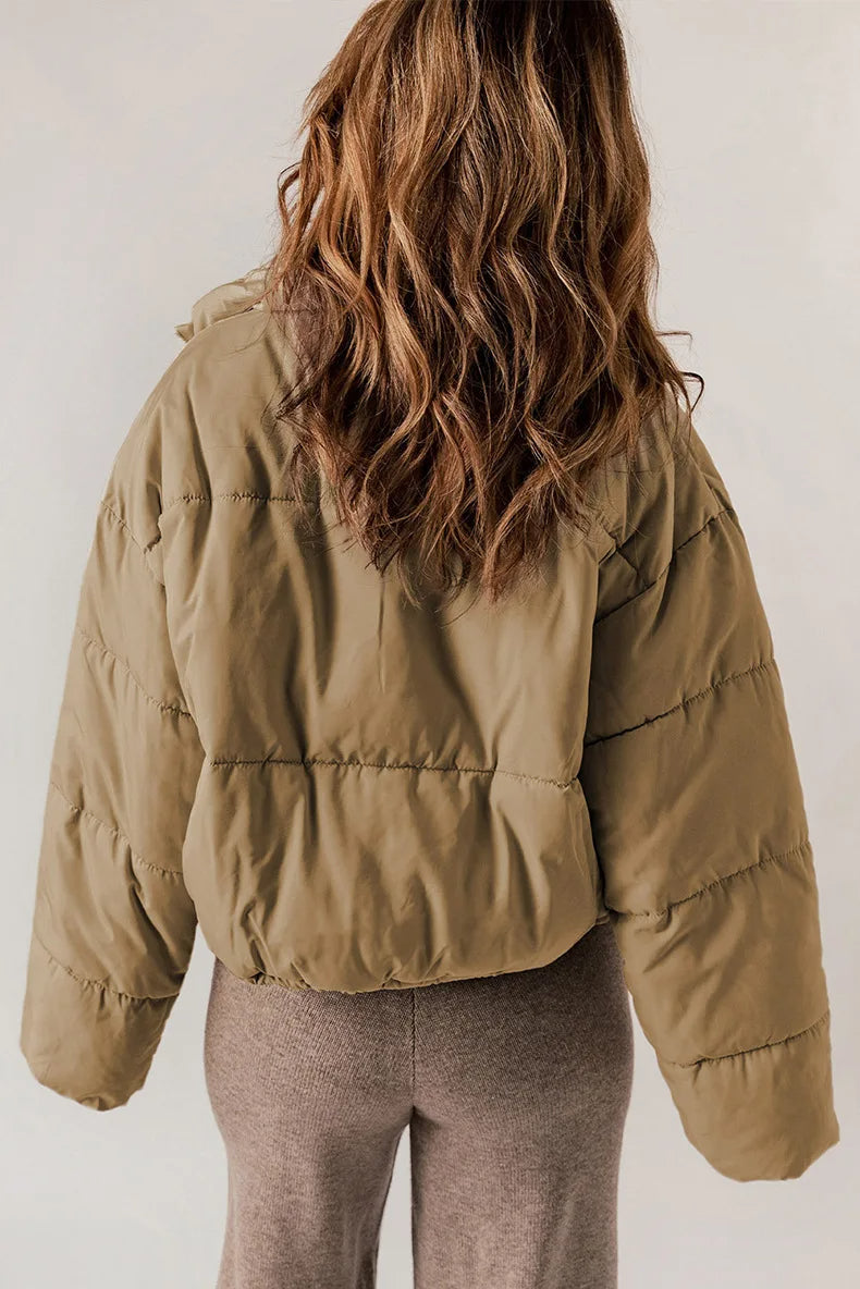 Puffer jacket detail - Elma Boutique