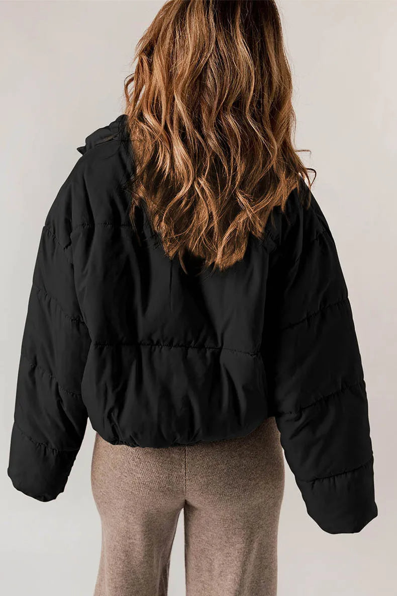 Puffer jacket detail - Elma Boutique