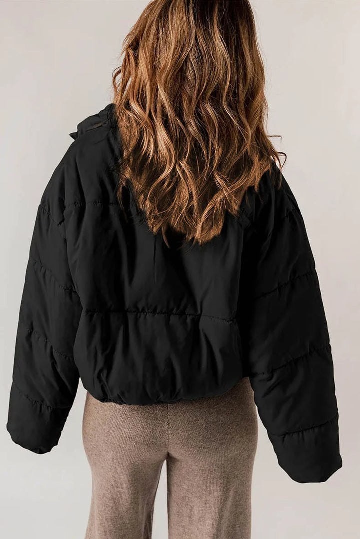 Puffer jacket detail - Elma Boutique